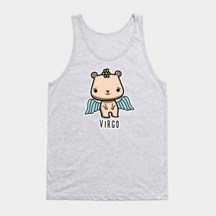 Virgo zodiac teddy bear Tank Top